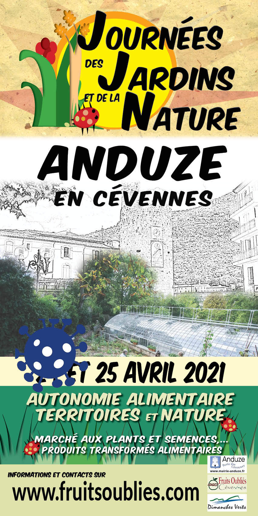 affiche Journéees Jardins Nature
